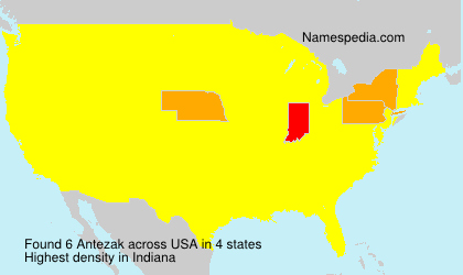 Surname Antezak in USA Surname Antezak in USA
