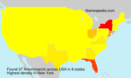 Surname Antommarchi in USA Surname Antommarchi in USA