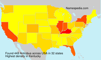 Surname Antrobus in USA Surname Antrobus in USA