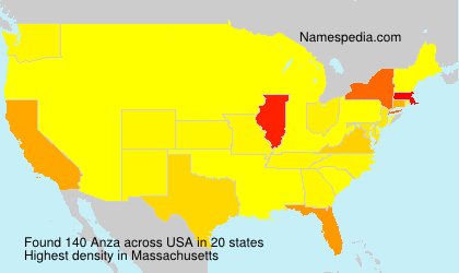 Surname Anza in USA Surname Anza in USA