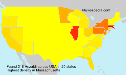 Surname Anzaldi in USA Surname Anzaldi in USA