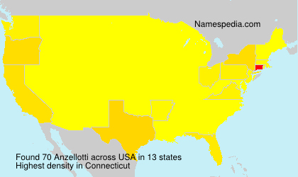 Surname Anzellotti in USA Surname Anzellotti in USA