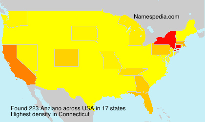 Surname Anziano in USA Surname Anziano in USA