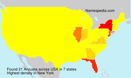 Surname Anzueta in USA Surname Anzueta in USA