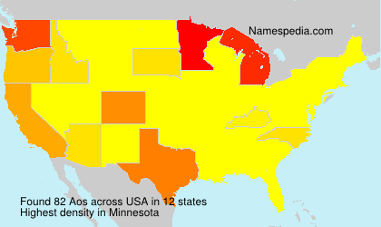 Surname Aos in USA Surname Aos in USA