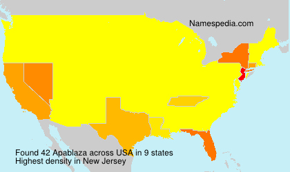 Surname Apablaza in USA Surname Apablaza in USA