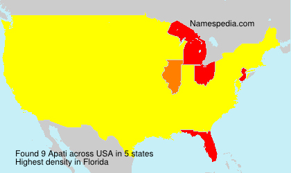 Surname Apati in USA Surname Apati in USA