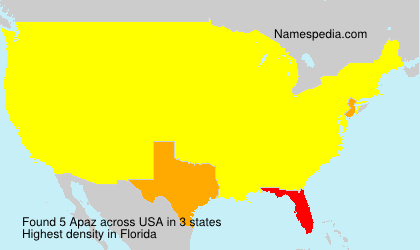 Surname Apaz in USA Surname Apaz in USA