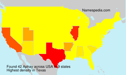 Surname Aphay in USA Surname Aphay in USA