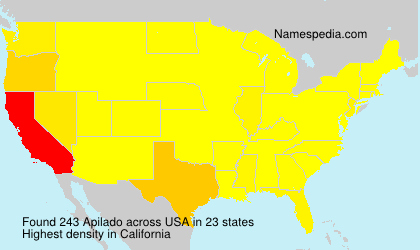 Surname Apilado in USA Surname Apilado in USA