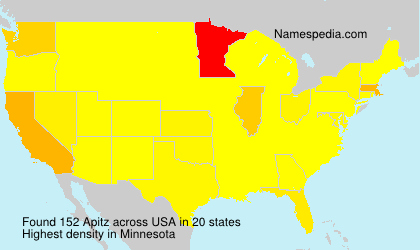Surname Apitz in USA Surname Apitz in USA