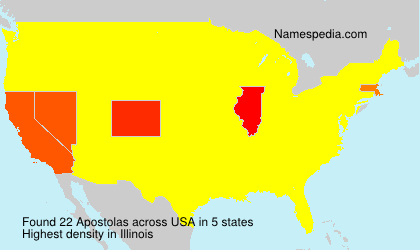 Surname Apostolas in USA Surname Apostolas in USA