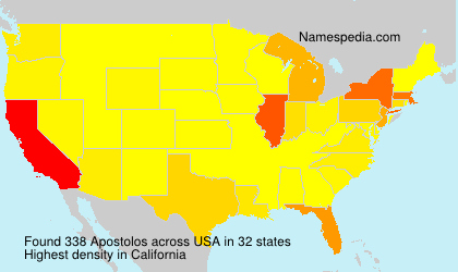 Surname Apostolos in USA Surname Apostolos in USA