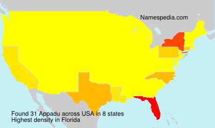 Surname Appadu in USA Surname Appadu in USA