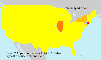 Surname Appalaneni in USA Surname Appalaneni in USA