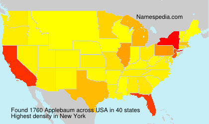 Surname Applebaum in USA Surname Applebaum in USA