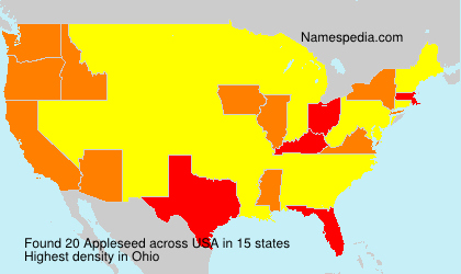 Surname Appleseed in USA