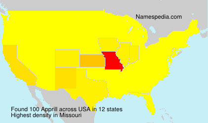 Surname Apprill in USA Surname Apprill in USA