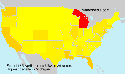 Surname Aprill in USA Surname Aprill in USA