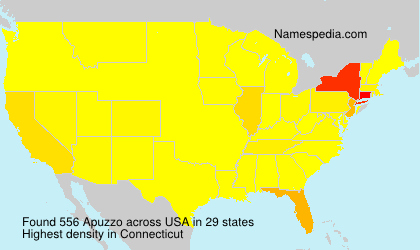 Surname Apuzzo in USA Surname Apuzzo in USA