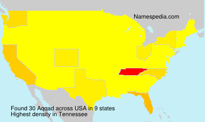 Surname Aqqad in USA