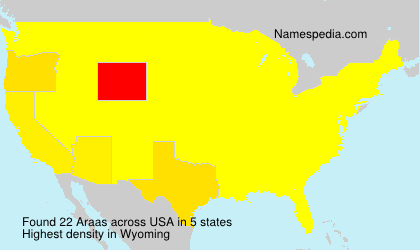 Surname Araas in USA Surname Araas in USA