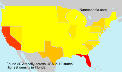 Surname Aracelly in USA Surname Aracelly in USA
