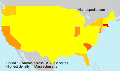 Surname Aradas in USA Surname Aradas in USA