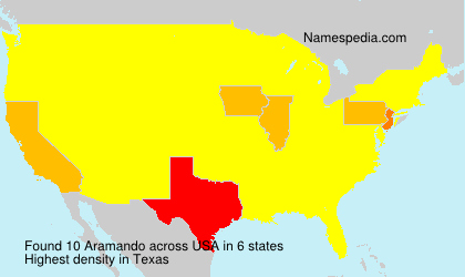 Surname Aramando in USA Surname Aramando in USA