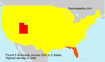 Surname Arancedo in USA Surname Arancedo in USA