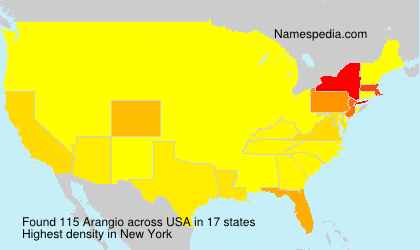 Surname Arangio in USA Surname Arangio in USA