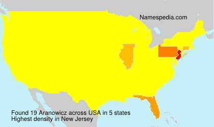 Surname Aranowicz in USA Surname Aranowicz in USA