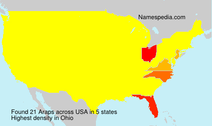 Surname Araps in USA Surname Araps in USA