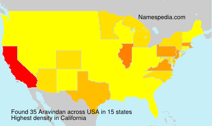 Surname Aravindan in USA Surname Aravindan in USA