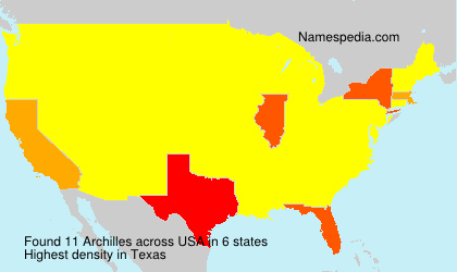 Surname Archilles in USA Surname Archilles in USA