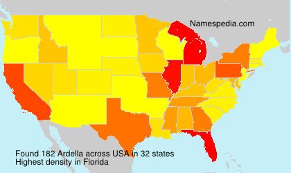 Surname Ardella in USA Surname Ardella in USA