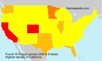 Surname Aregon in USA Surname Aregon in USA
