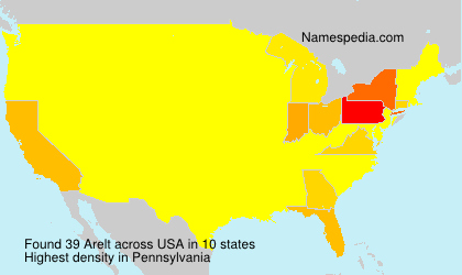 Surname Arelt in USA Surname Arelt in USA