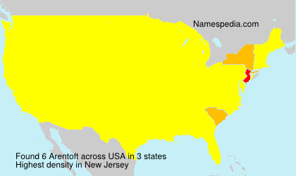 Surname Arentoft in USA Surname Arentoft in USA