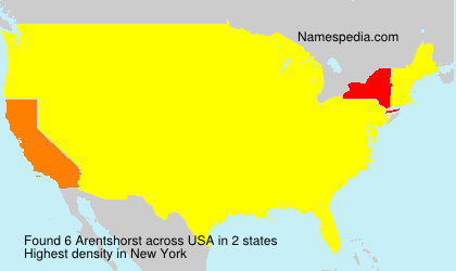 Surname Arentshorst in USA Surname Arentshorst in USA