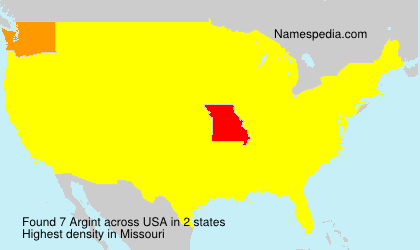 Surname Argint in USA Surname Argint in USA