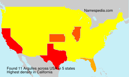 Surname Argulles in USA Surname Argulles in USA