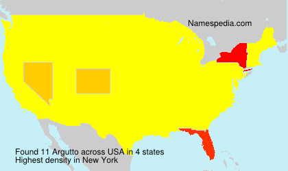 Surname Argutto in USA Surname Argutto in USA