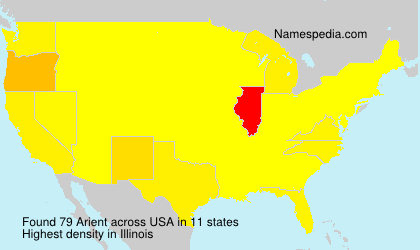 Surname Arient in USA Surname Arient in USA