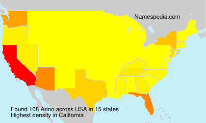 Surname Arino in USA Surname Arino in USA