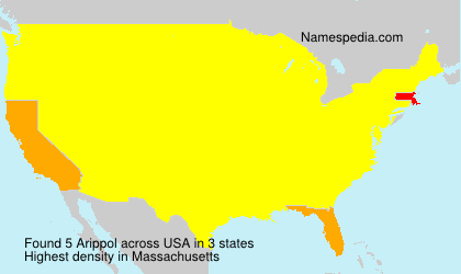 Surname Arippol in USA Surname Arippol in USA