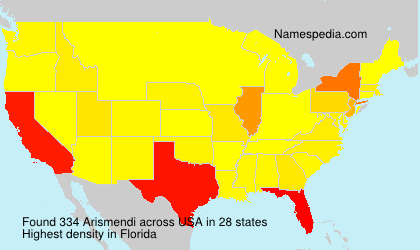 Surname Arismendi in USA Surname Arismendi in USA