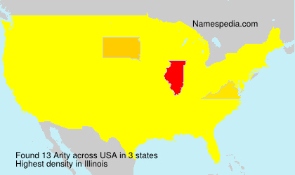 Surname Arity in USA Surname Arity in USA