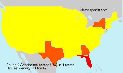 Surname Arizabaleta in USA Surname Arizabaleta in USA