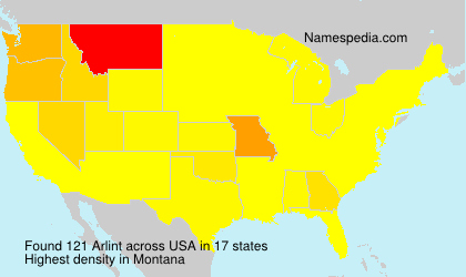 Surname Arlint in USA Surname Arlint in USA